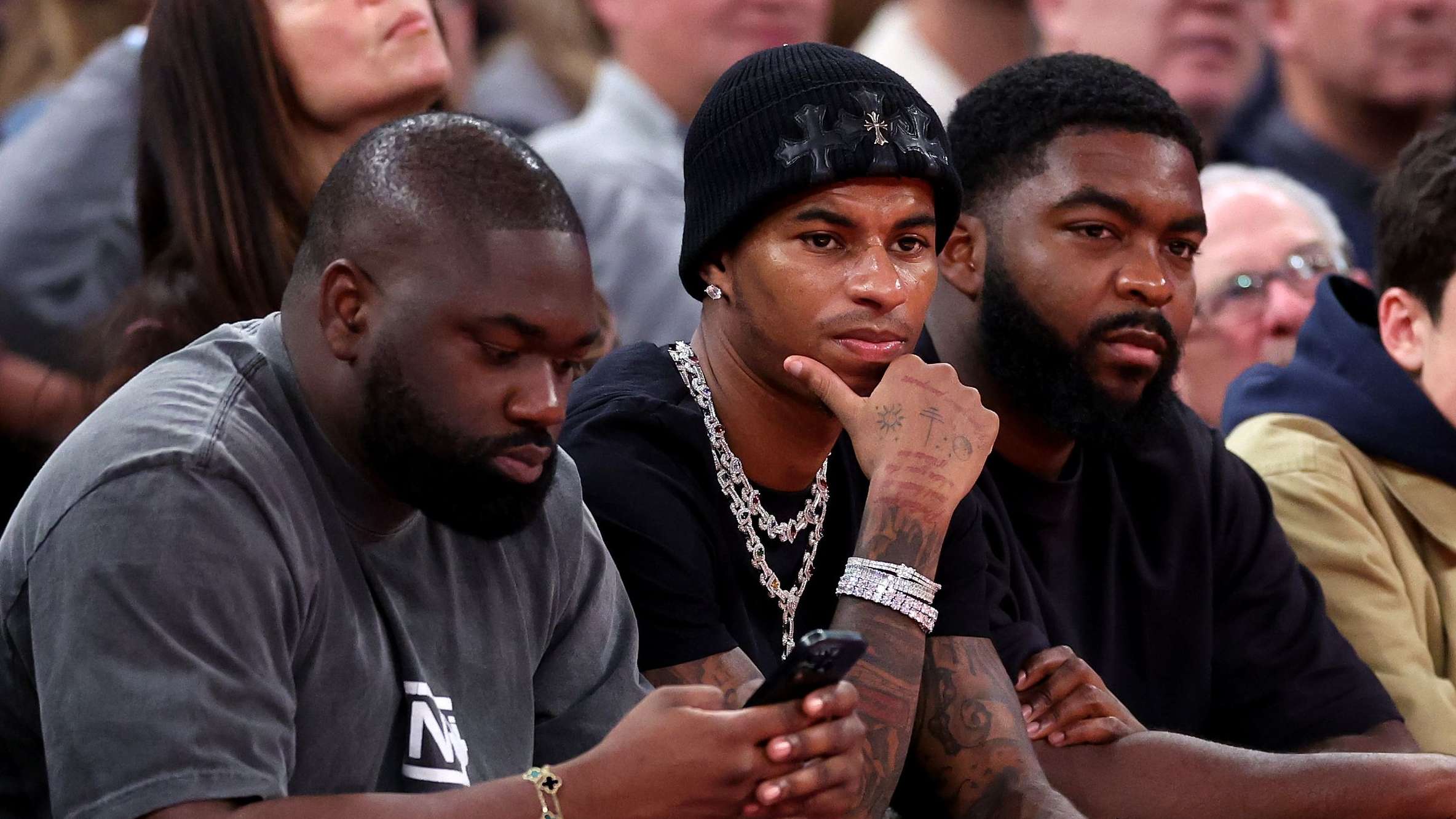 Rashford branded a 'clown' after attending New York Knicks game   Rashford branded a 'clown' after attending New York Knicks game
