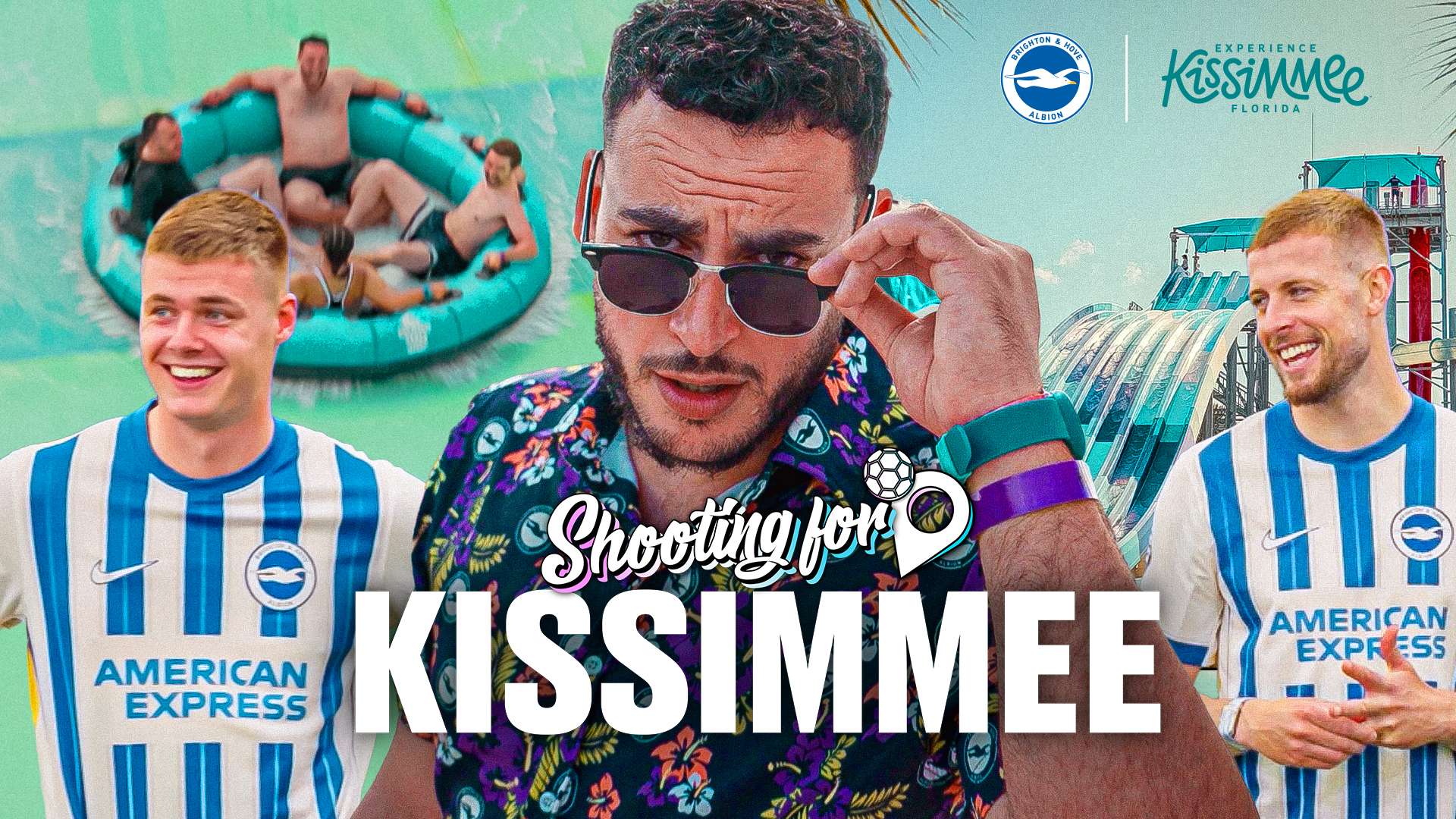 Brighton stars take part in 'Shooting for Kissimmee' challenge  
