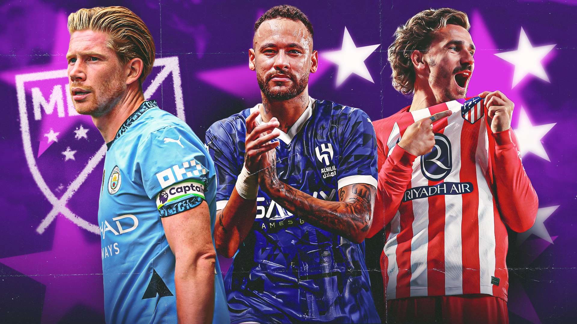 Could Neymar, De Bruyne, Griezmann make MLS mega-moves?   Could Neymar, De Bruyne, Griezmann make MLS mega-moves?