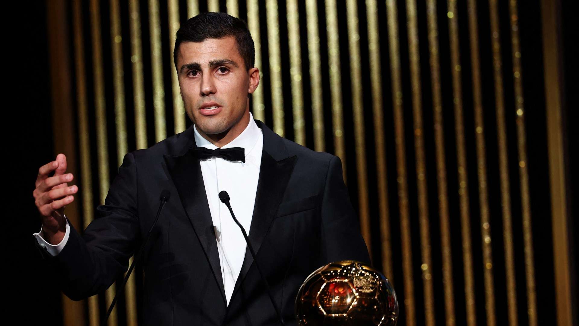 Rodri reveals when he found out he won the Ballon d'Or   Rodri reveals when he found out he won the Ballon d'Or