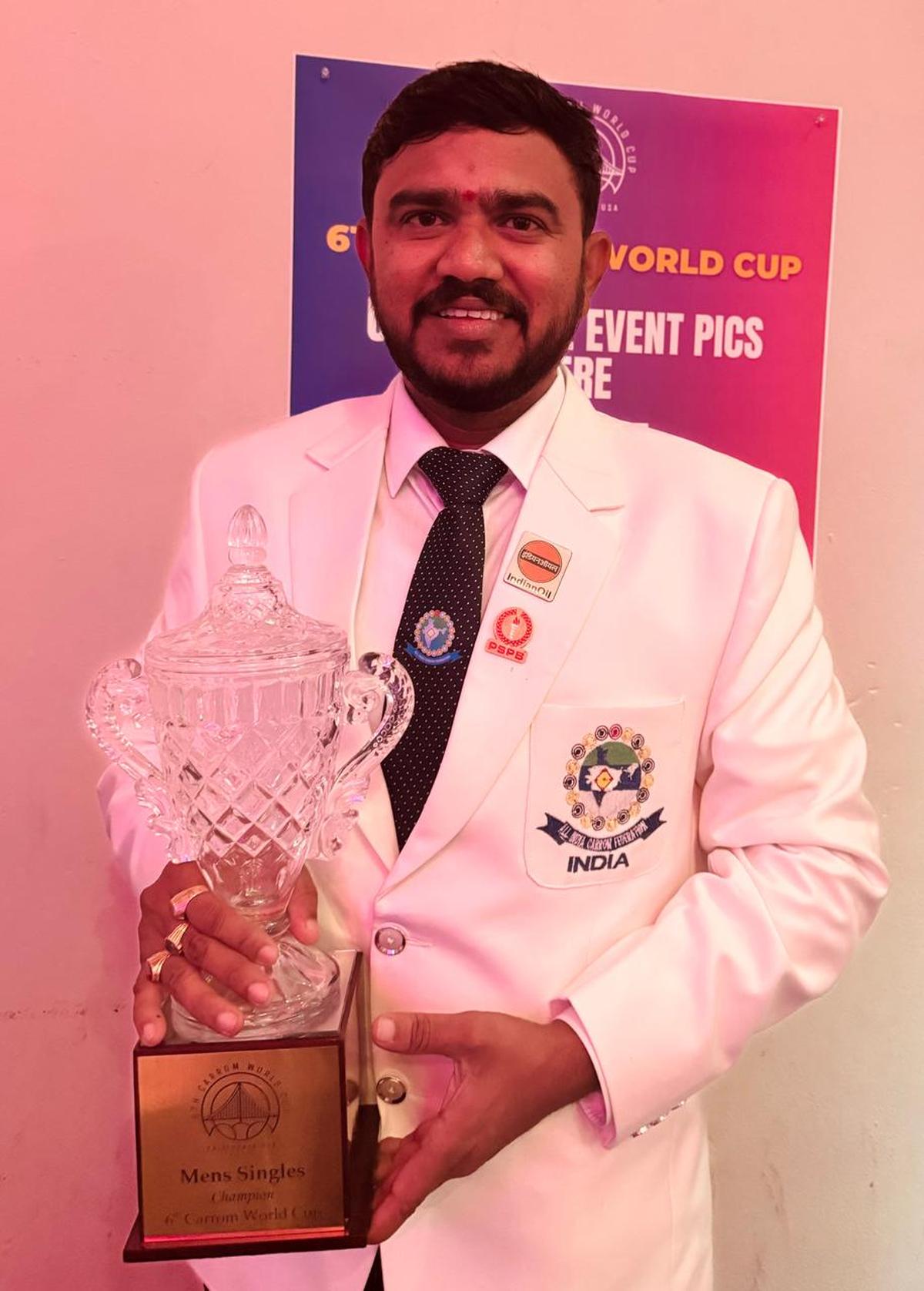 Indian sports wrap, November 17: K. Srinivas completes golden treble in Carrom World Cup  