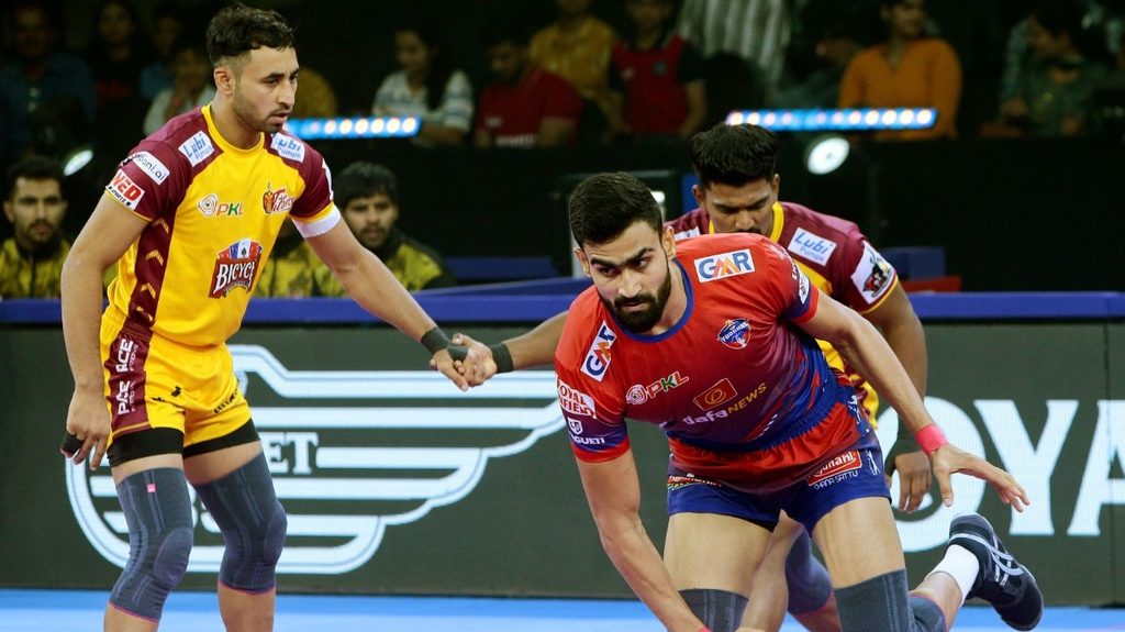 Super 10s from Bhavani Rajput, Bharat help UP Yoddhas beat Telugu Titans   Super 10s from Bhavani Rajput, Bharat help UP Yoddhas beat Telugu Titans