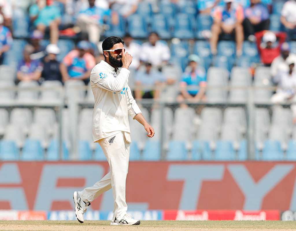 Ajaz fifer puts game in the balance  