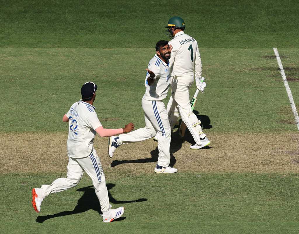 Bumrah pegs Australia back after India fold for 150  