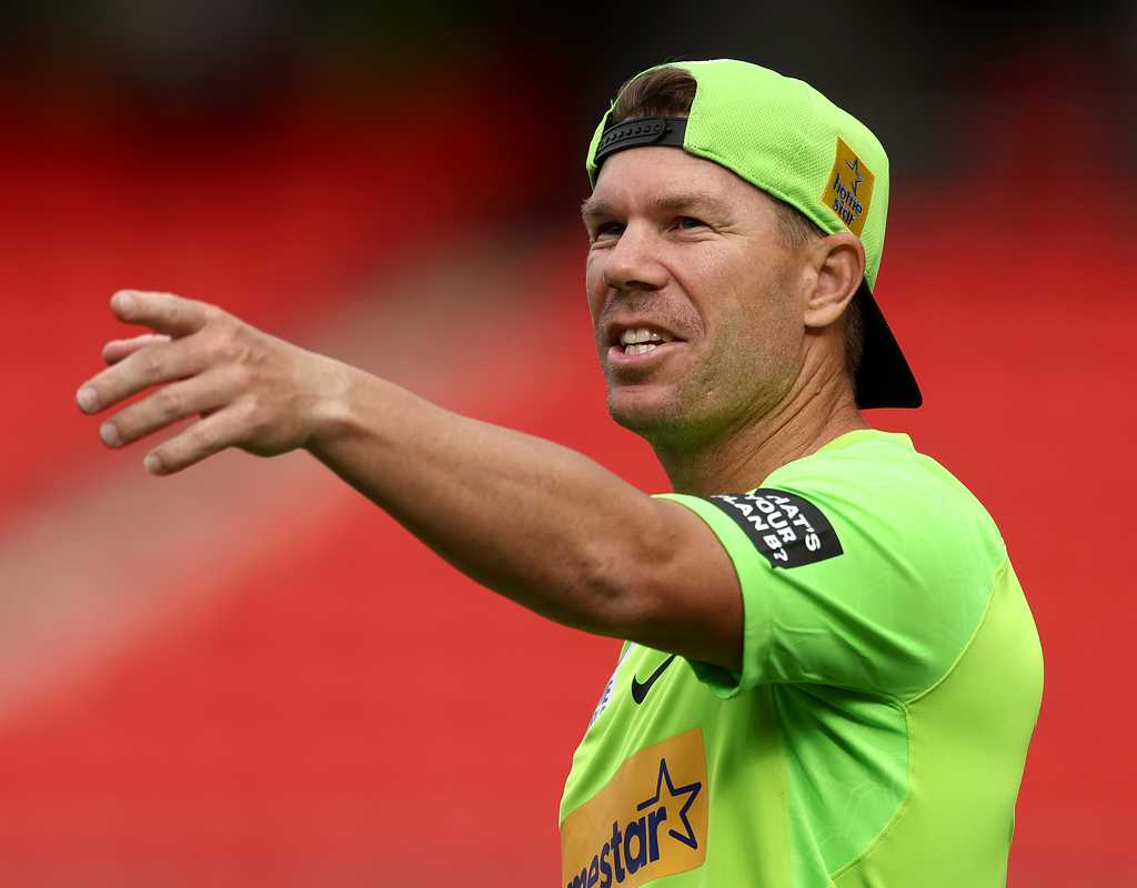 David Warner appointed Sydney Thunder captain  