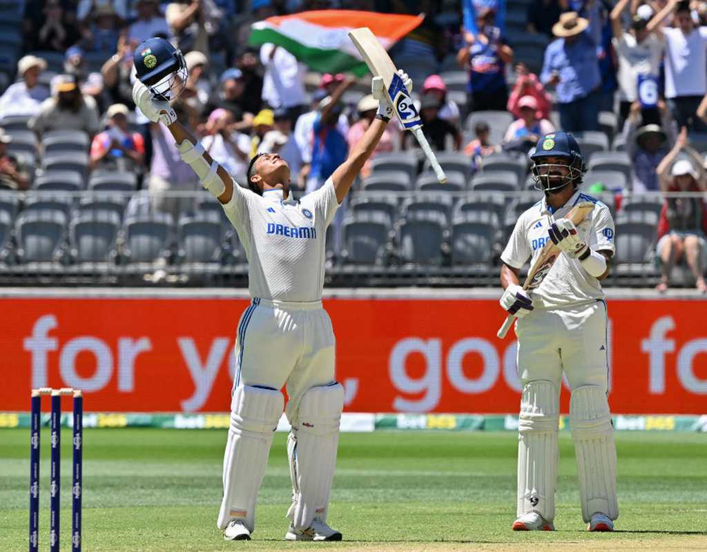Jaiswal's fourth Test ton puts India firmly on top  