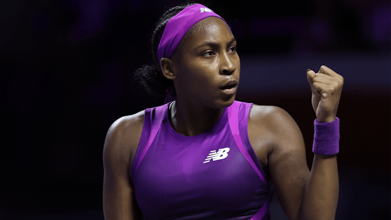 Coco Gauff has now beaten both of the Top 2, Sabalenka and Swiatek, at the WTA Finals   Coco Gauff has now beaten both of the Top 2, Sabalenka and Swiatek, at the WTA Finals