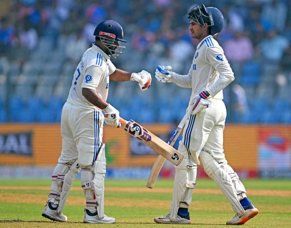 Gill, Pant fifties lead India's recovery  