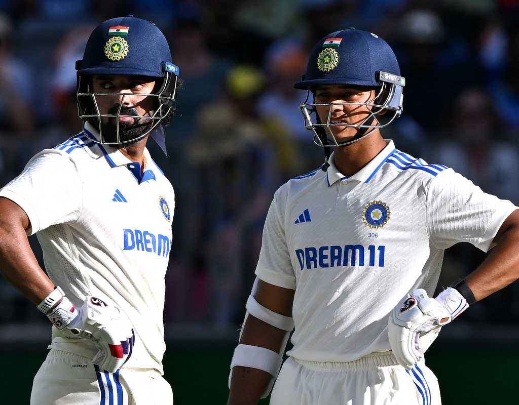 Rahul, Jaiswal put India on top in Perth   Rahul, Jaiswal put India on top in Perth