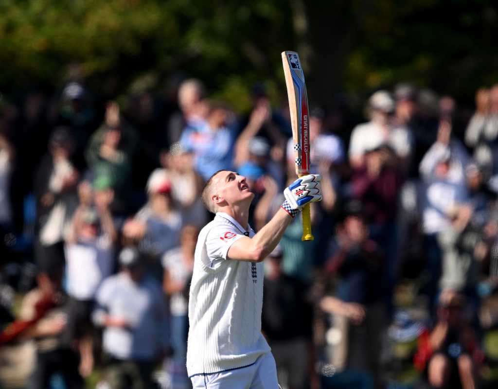 Harry Brook 132* helps England claw back lost ground   Harry Brook 132* helps England claw back lost ground