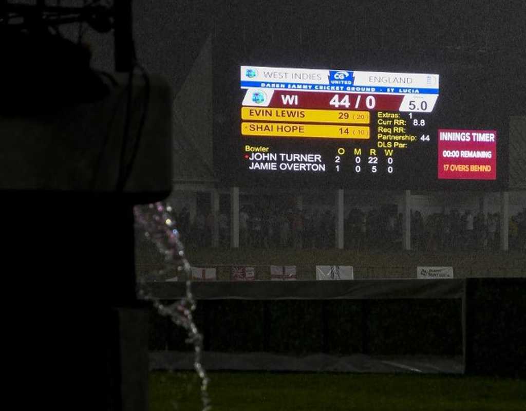 St Lucia washout gives England 3-1 series win  