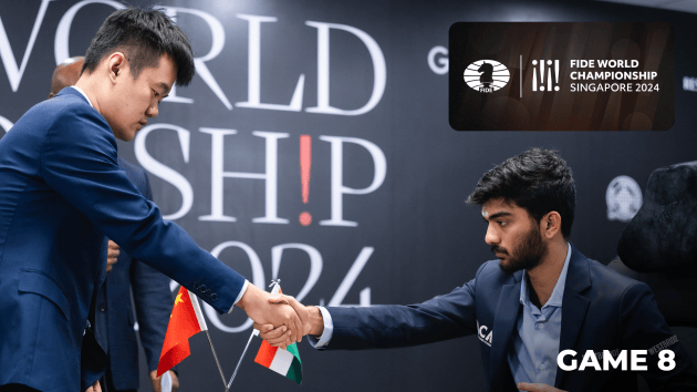Gukesh, Ding Both Miss Wins In Crazy Game 8 Draw  