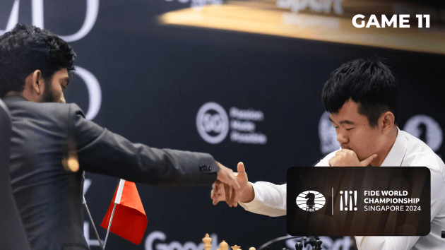 Gukesh Leads World Championship After Ding's Blunder Ends Game 11 Thriller  