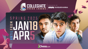 Collegiate Chess League Spring 2025 Registration  