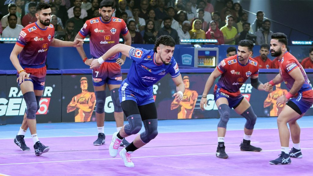 Clinical Haryana Steelers fight hard, seal PKL Season 11 Final berth after win against UP Yoddhas   Clinical Haryana Steelers fight hard, seal PKL Season 11 Final berth after win against UP Yoddhas