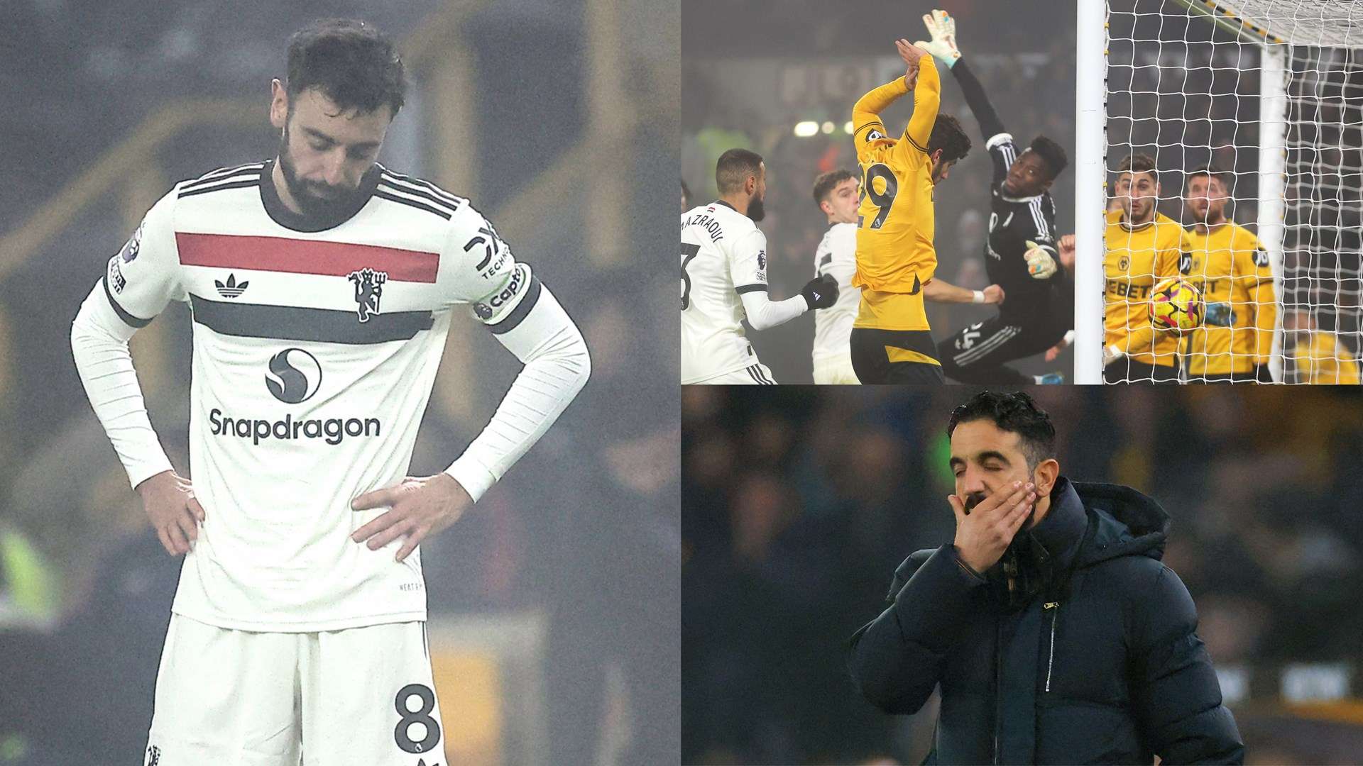 Bruno, you silly boy! Fernandes sees red as Onana embarrassed  