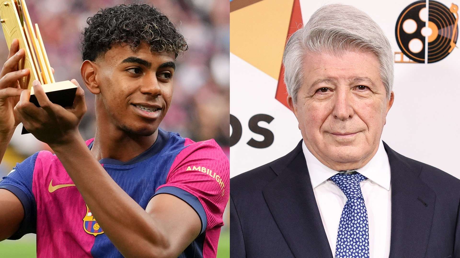 Yamal sent heartwarming message by Atletico Madrid president  