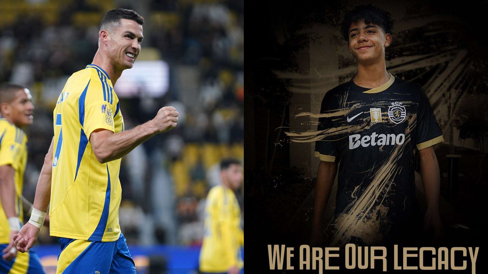 Sporting CP unveil new Cristiano Ronaldo-inspired third kit   Sporting CP unveil new Cristiano Ronaldo-inspired third kit