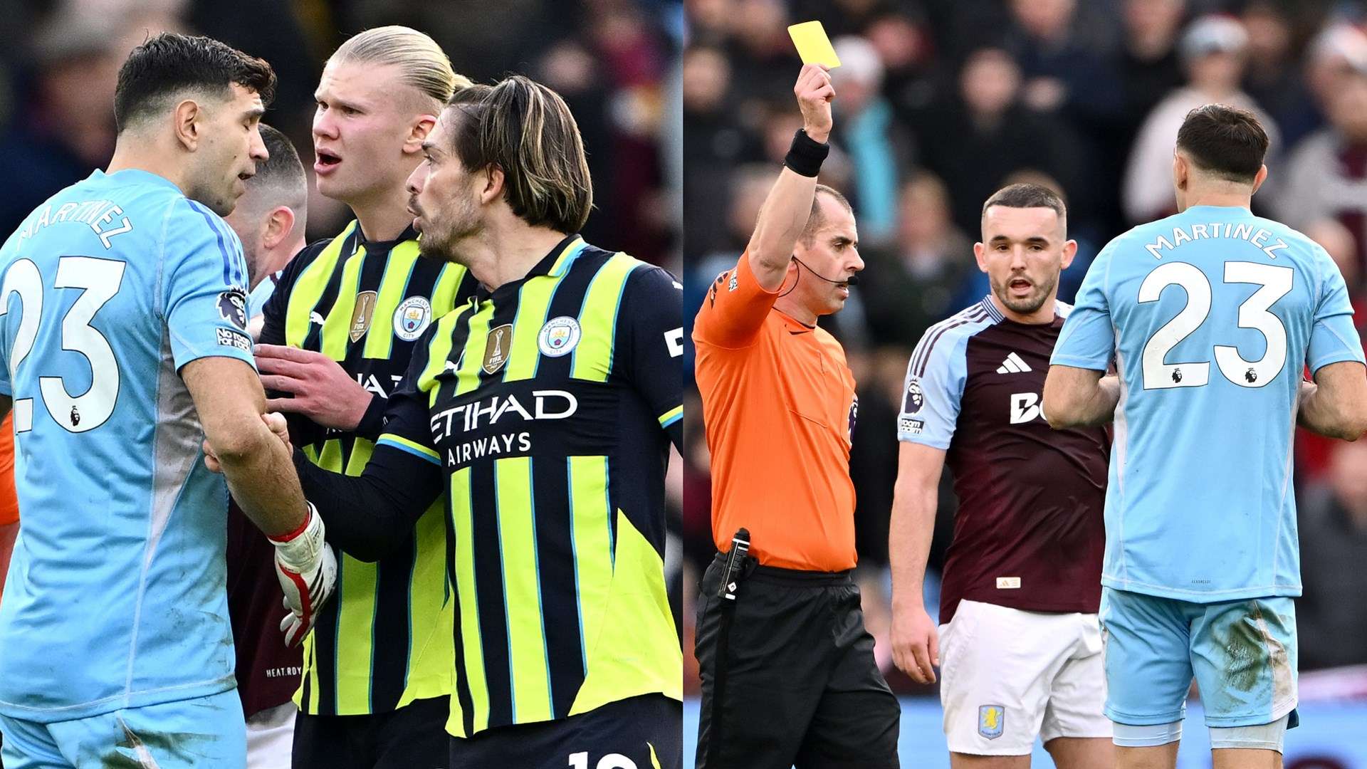 Fuming Grealish clashes with wind-up merchant Martinez  