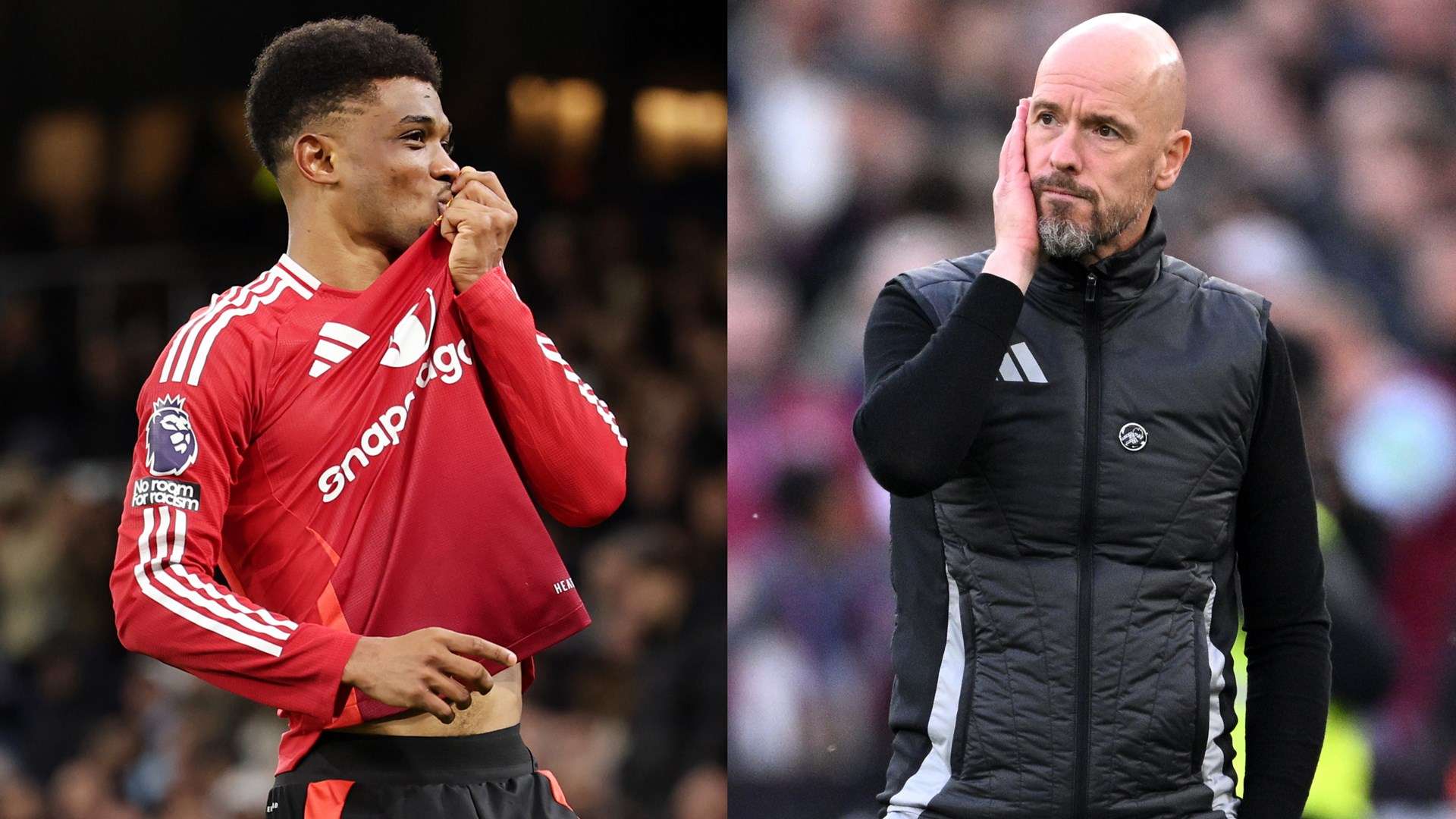 'Now I'm happy' - Amad aims dig at Ten Hag   'Now I'm happy' - Amad aims dig at Ten Hag