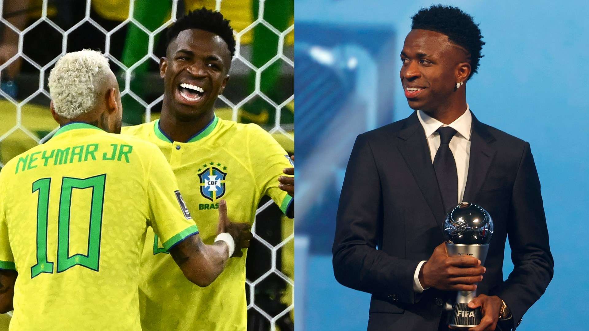 Vini receives special message from Neymar after FIFA the Best triumph   Vini receives special message from Neymar after FIFA the Best triumph