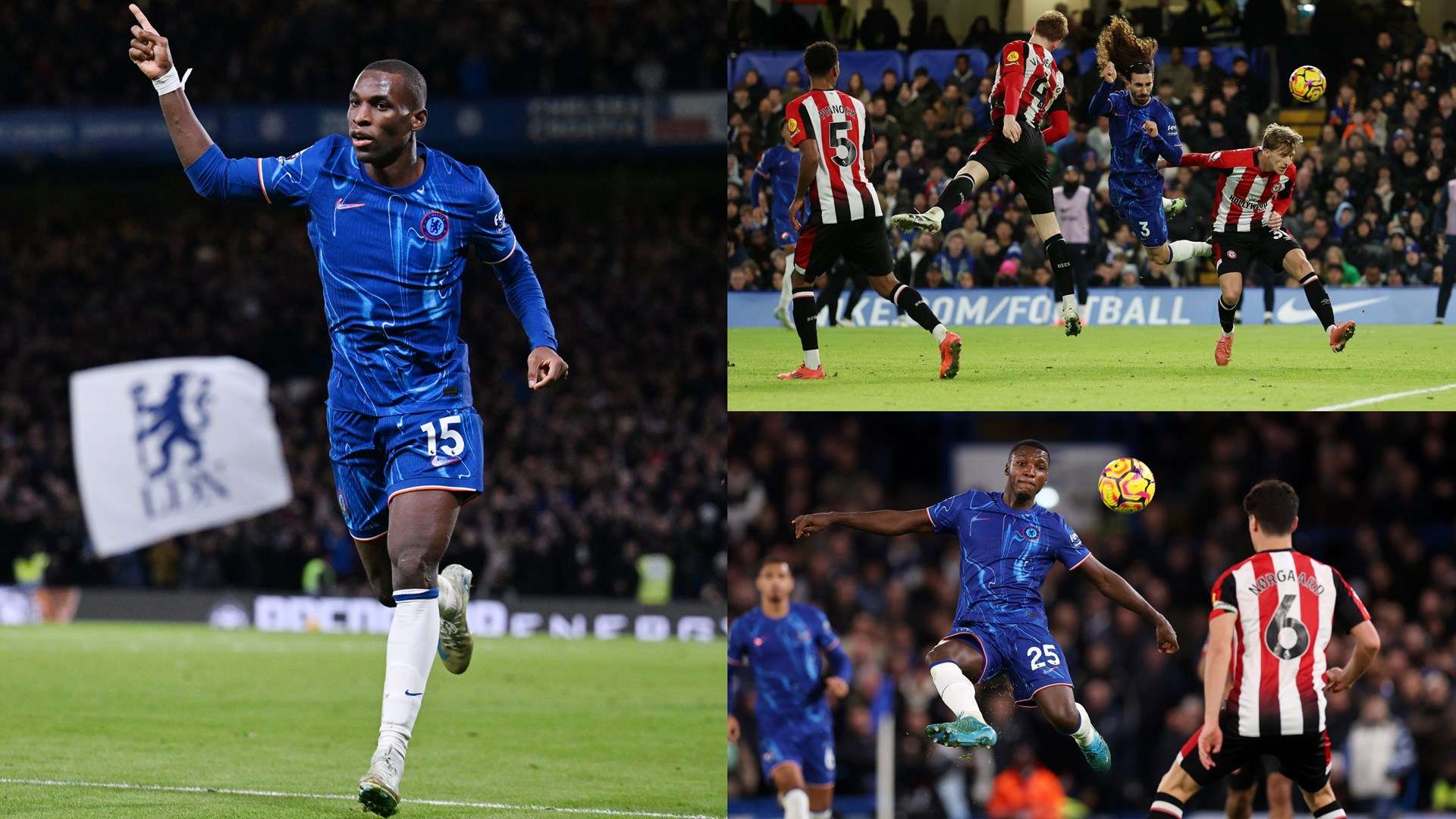 Unstoppable Jackson fires Chelsea to within just two points of PL summit  