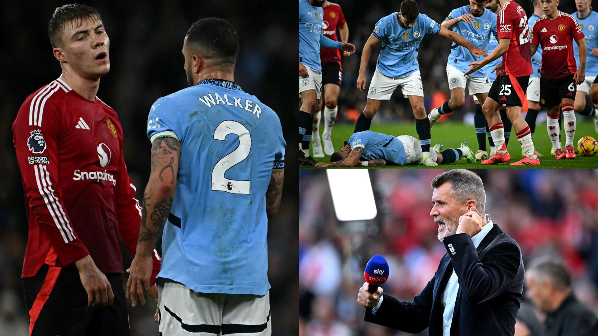 Keane left spluttering with rage at Walker’s derby playacting  