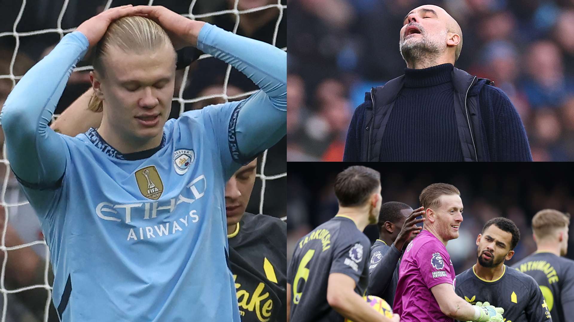 Haaland, look away now! Sorry striker misses penalty in damaging City draw  