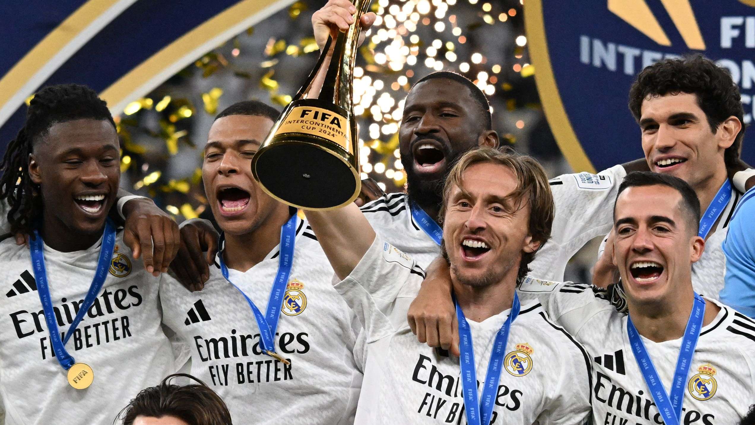 Mbappe realises Modric has more major titles than his own age🏆  