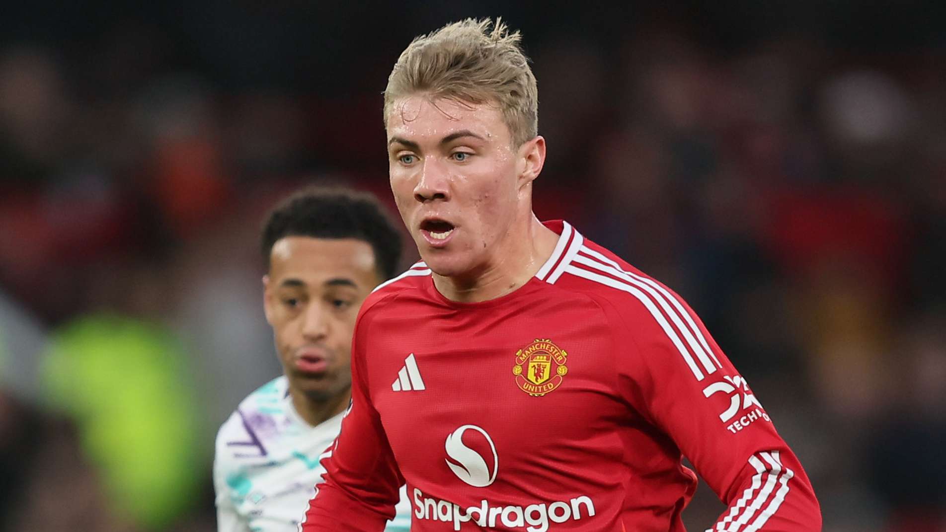 Hojlund slams Man Utd fan for 'disturbing' post   Hojlund slams Man Utd fan for 'disturbing' post