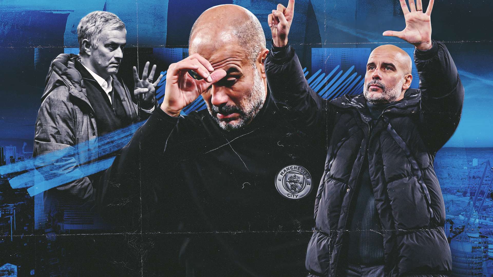 Guardiola aims savage dig at Mourinho  