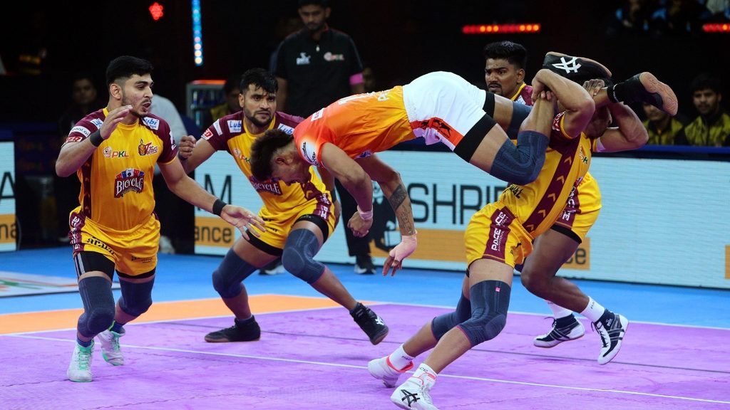 Puneri Paltan take on Telugu Titans in a thrilling Pro Kabaddi League season 11 clash  