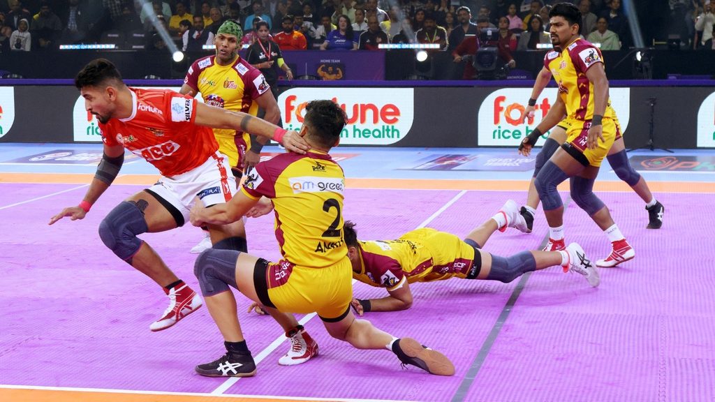 Telugu Titans face Gujarat Giants in crunch Pro Kabaddi League Season 11 encounter  