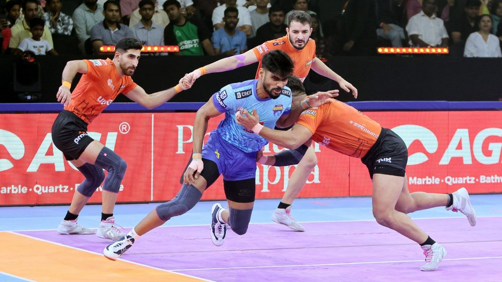 U Mumba clinch final Playoffs spot in last game of league stage in PKL Season 11, finish fifth on points table  