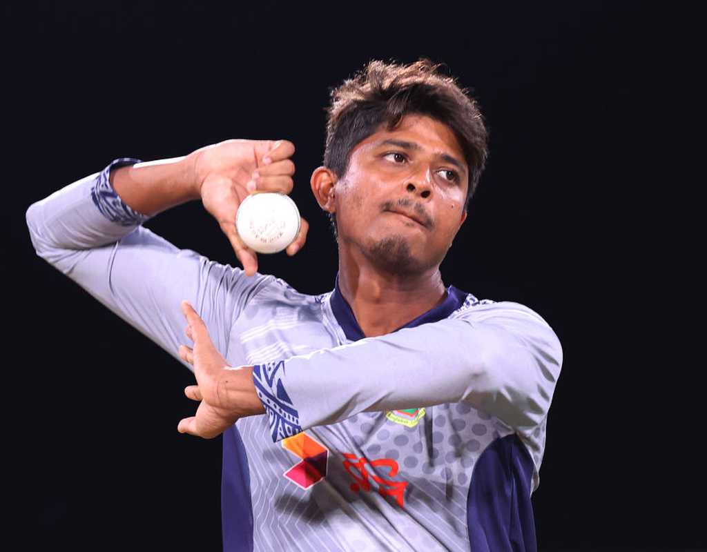 Bangladesh survive Rovman Powell blitz to take early lead   Bangladesh survive Rovman Powell blitz to take early lead