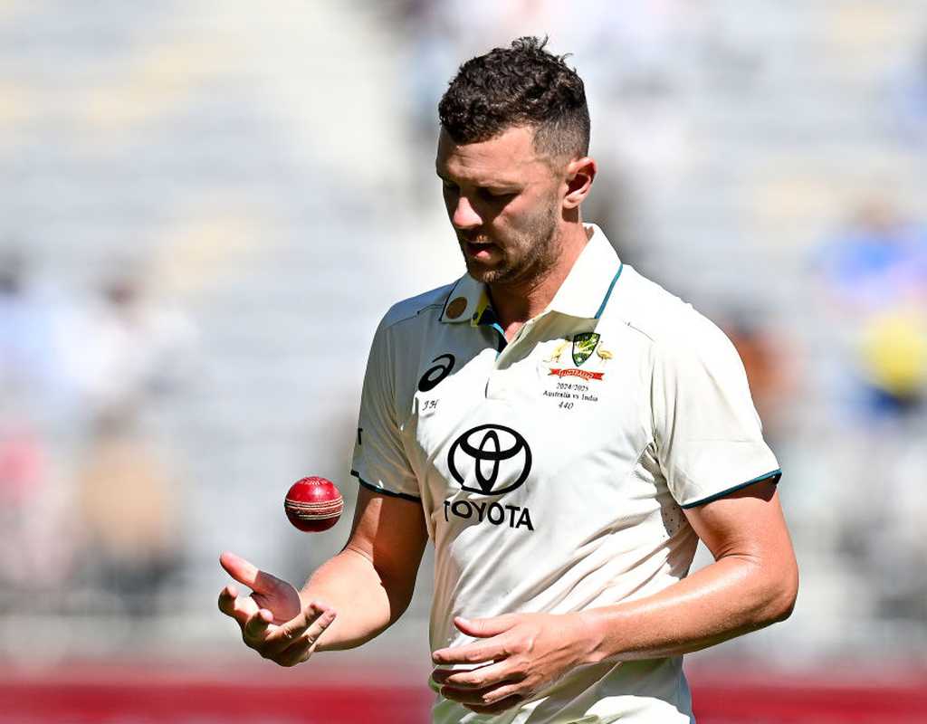 Hazlewood's availability for Brisbane to be assessed after 24 hours  