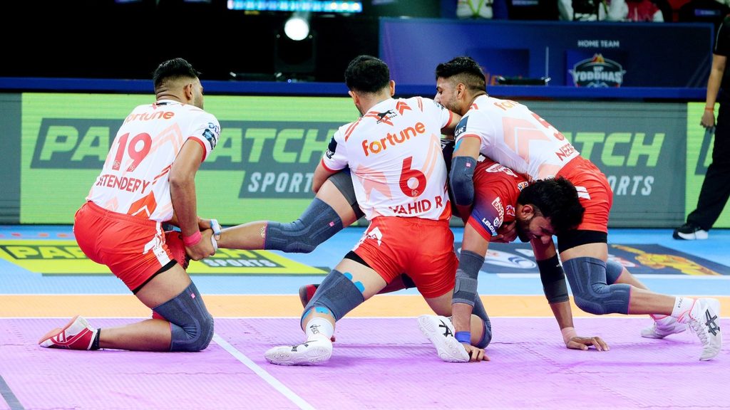 PKL season 11: Gujarat Giants face UP Yoddhas in high-octane Pro Kabaddi League season 11 encounter  