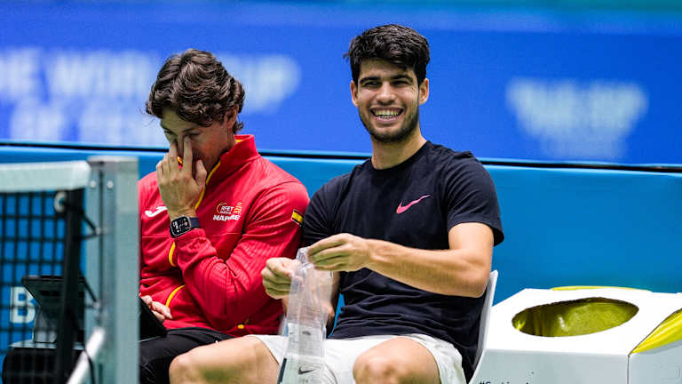 Emma Navarro, Carlos Alcaraz win The Garden Cup at Madison Square Garden  