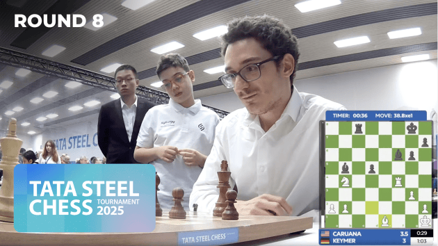 Caruana, Wei Yi Join Tata Steel Chess Title Race   Caruana, Wei Yi Join Tata Steel Chess Title Race
