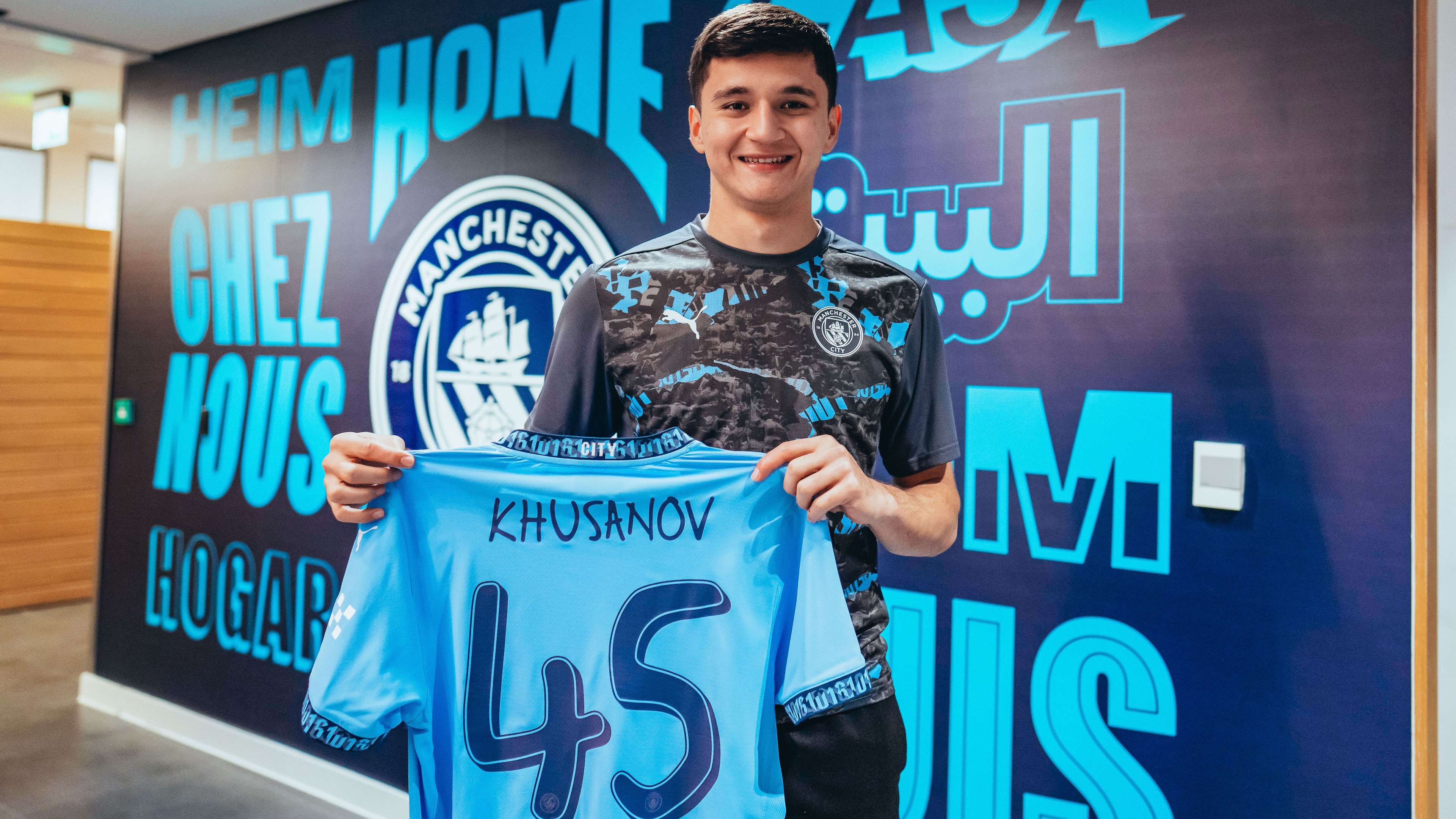 Man City sign 'really exciting' Khusanov in £34m transfer   Man City sign 'really exciting' Khusanov in £34m transfer