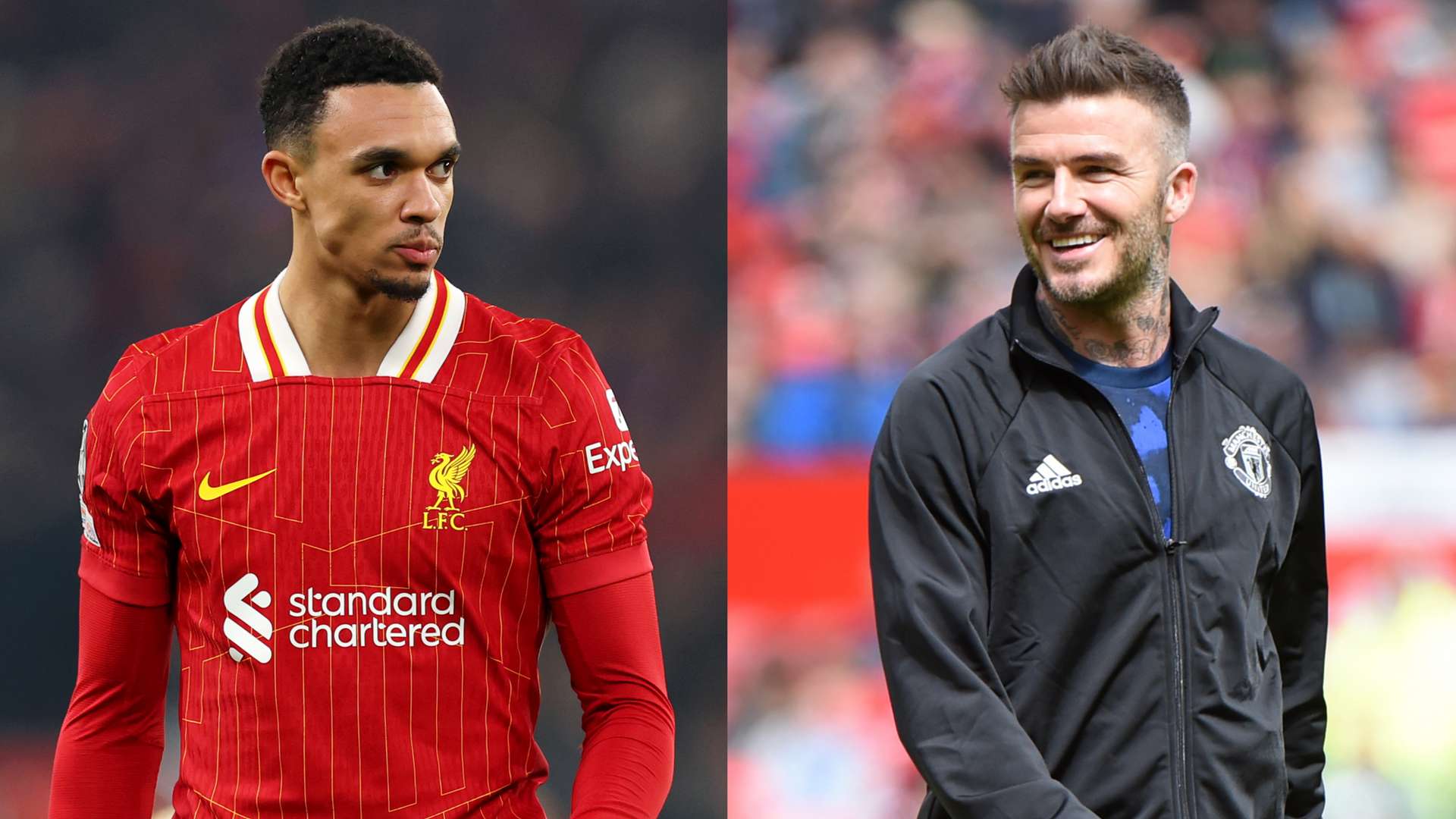 Alexander-Arnold compared to Beckham by former Man Utd favourite  