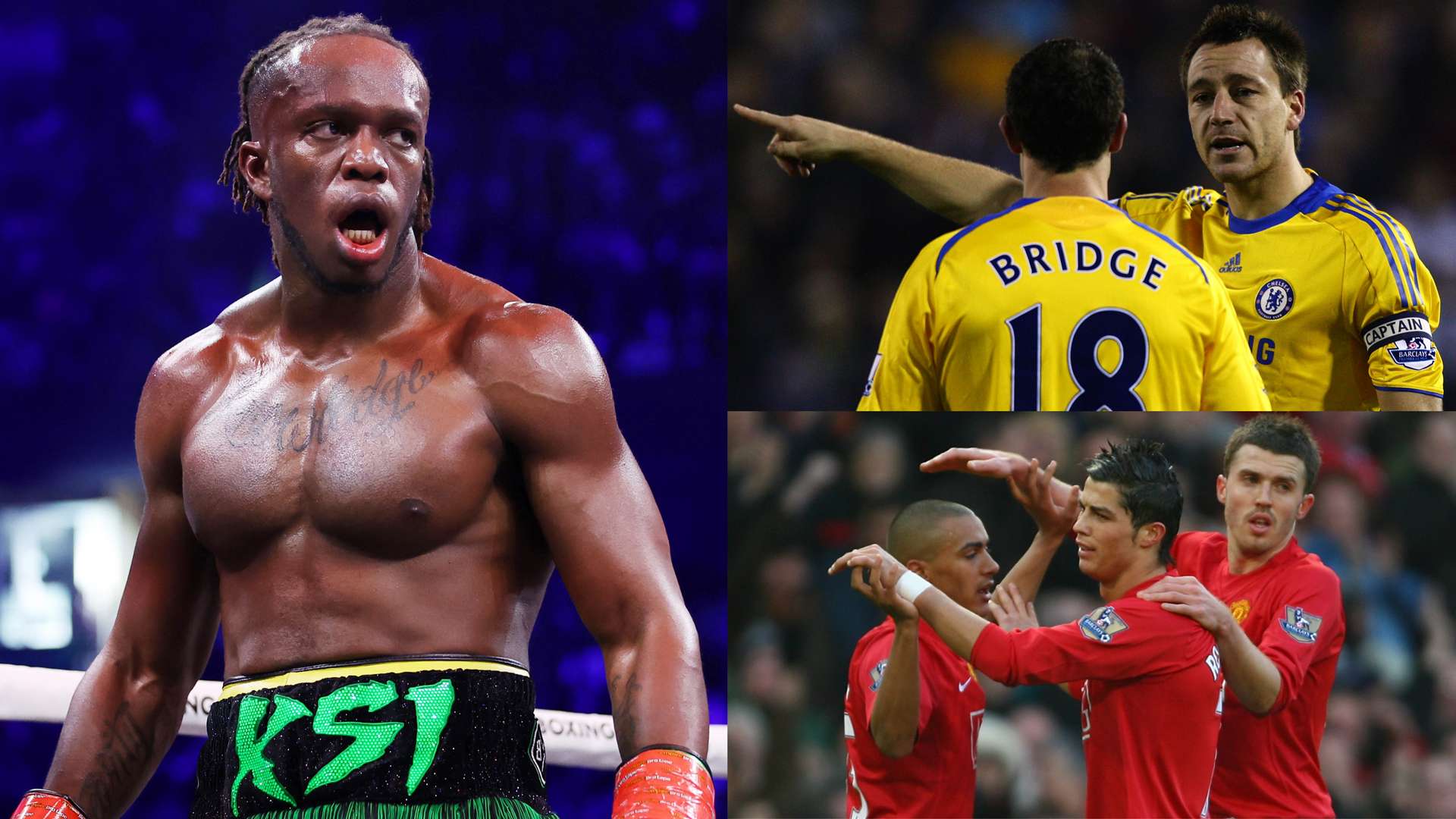 Ronaldo's ex-team-mate calls out KSI after Terry jibe at Bridge  
