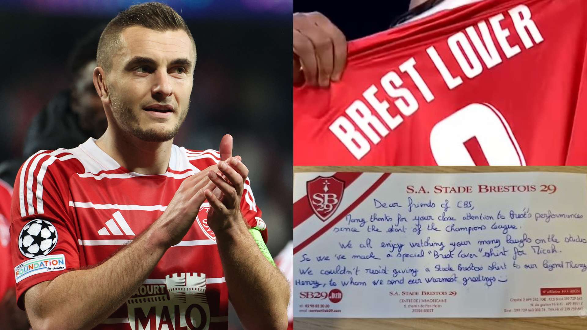 'Brest lover' - Richards’ special gift makes Henry walk out  