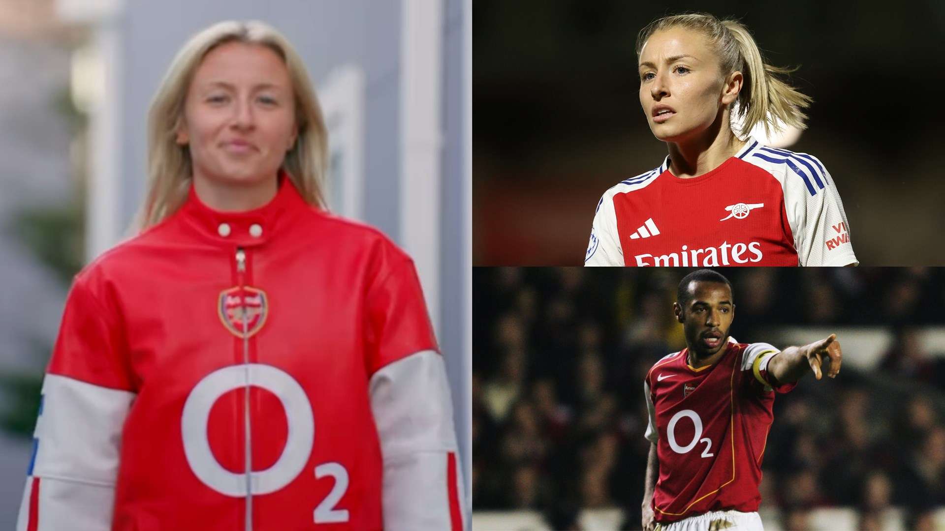 Williamson shows love for Arsenal with custom 2004-05 jacket  