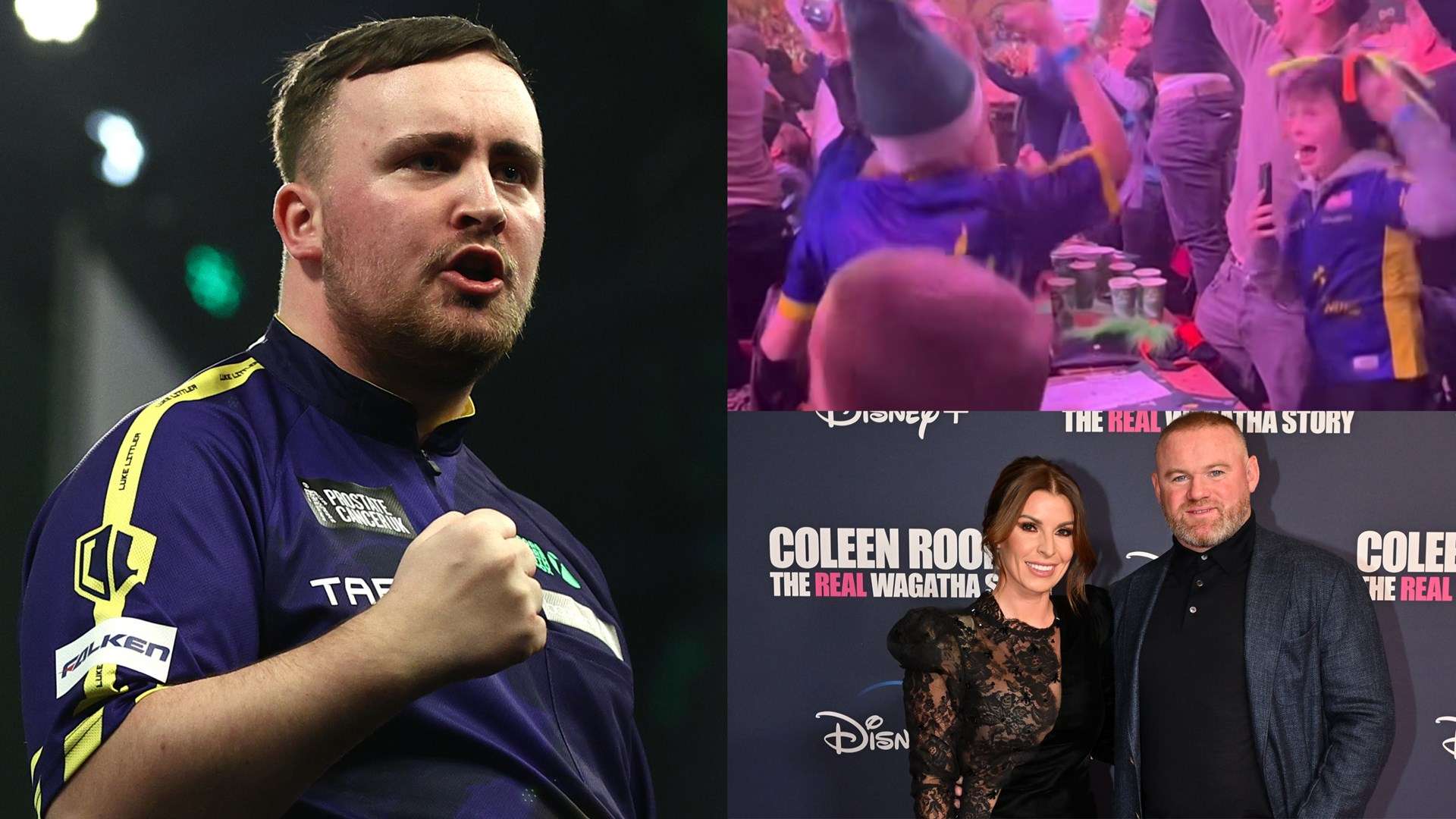 Coleen & sons go wild for Littler after Darts Championship triumph   Coleen & sons go wild for Littler after Darts Championship triumph