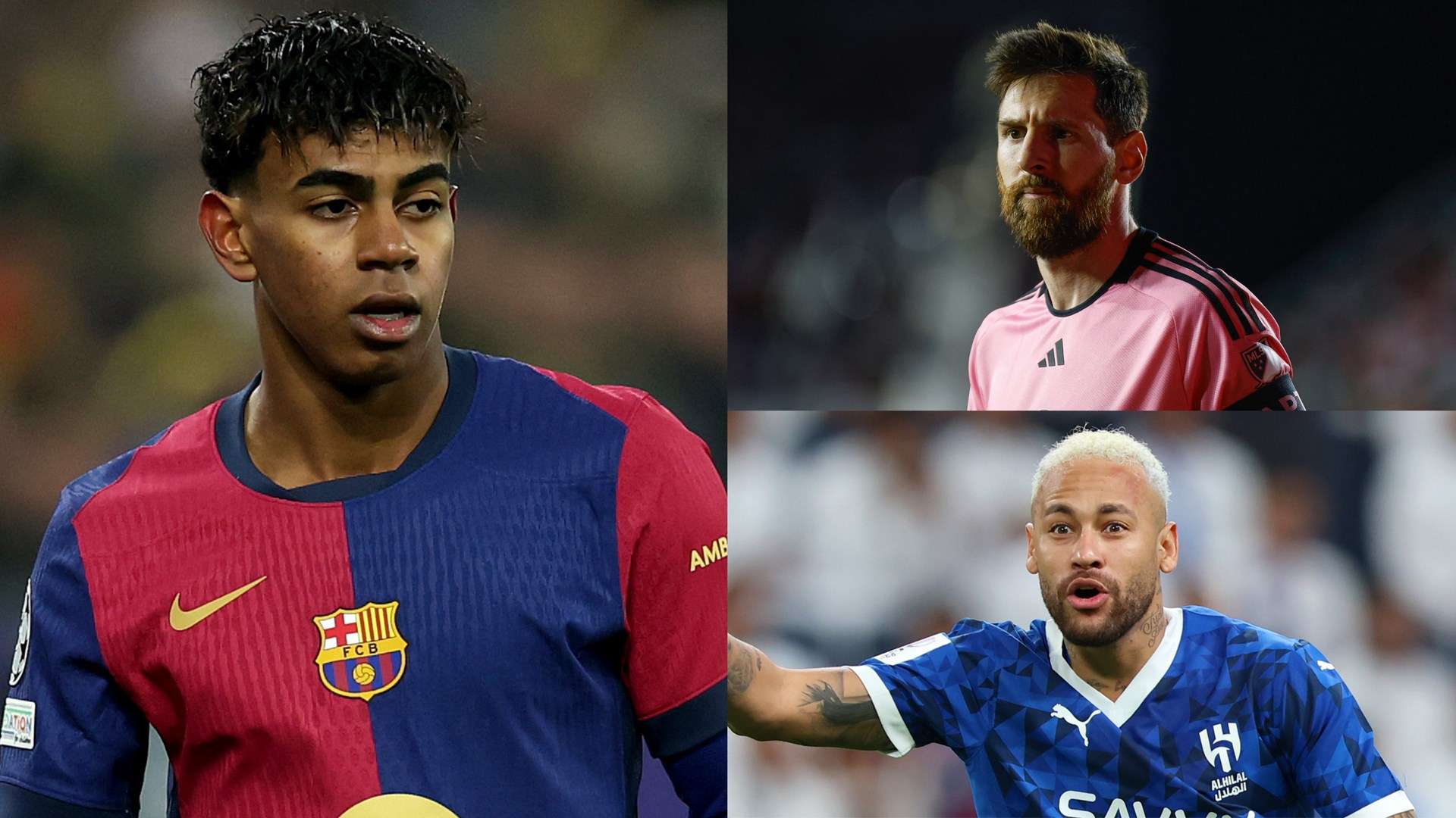 Barca wonderkid Yamal snubs Messi for Neymar as his main idol   Barca wonderkid Yamal snubs Messi for Neymar as his main idol