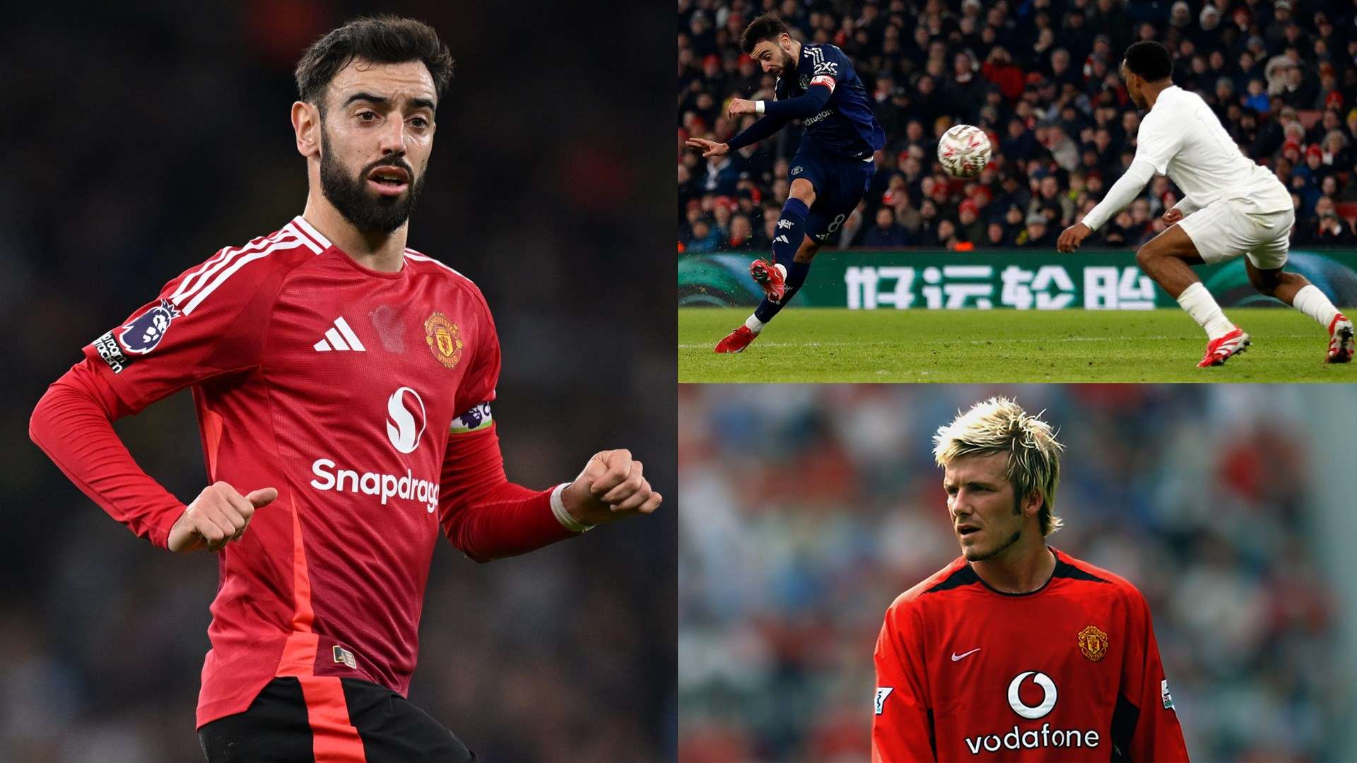 Fernandes overtakes Beckham in Man Utd history books  