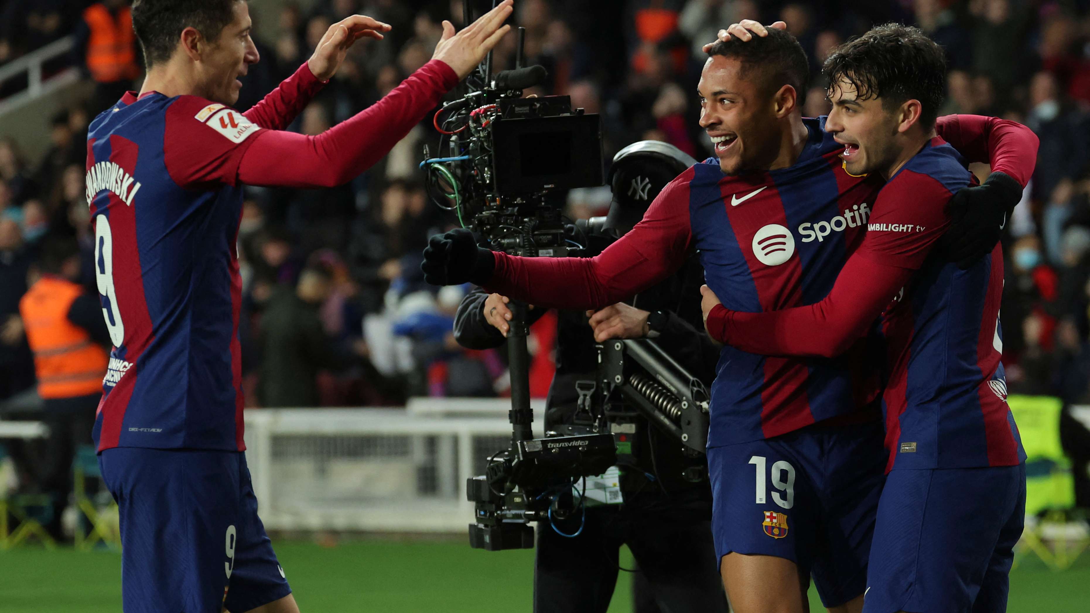 Barcelona player's wife wants divorce after 'very harsh words'  