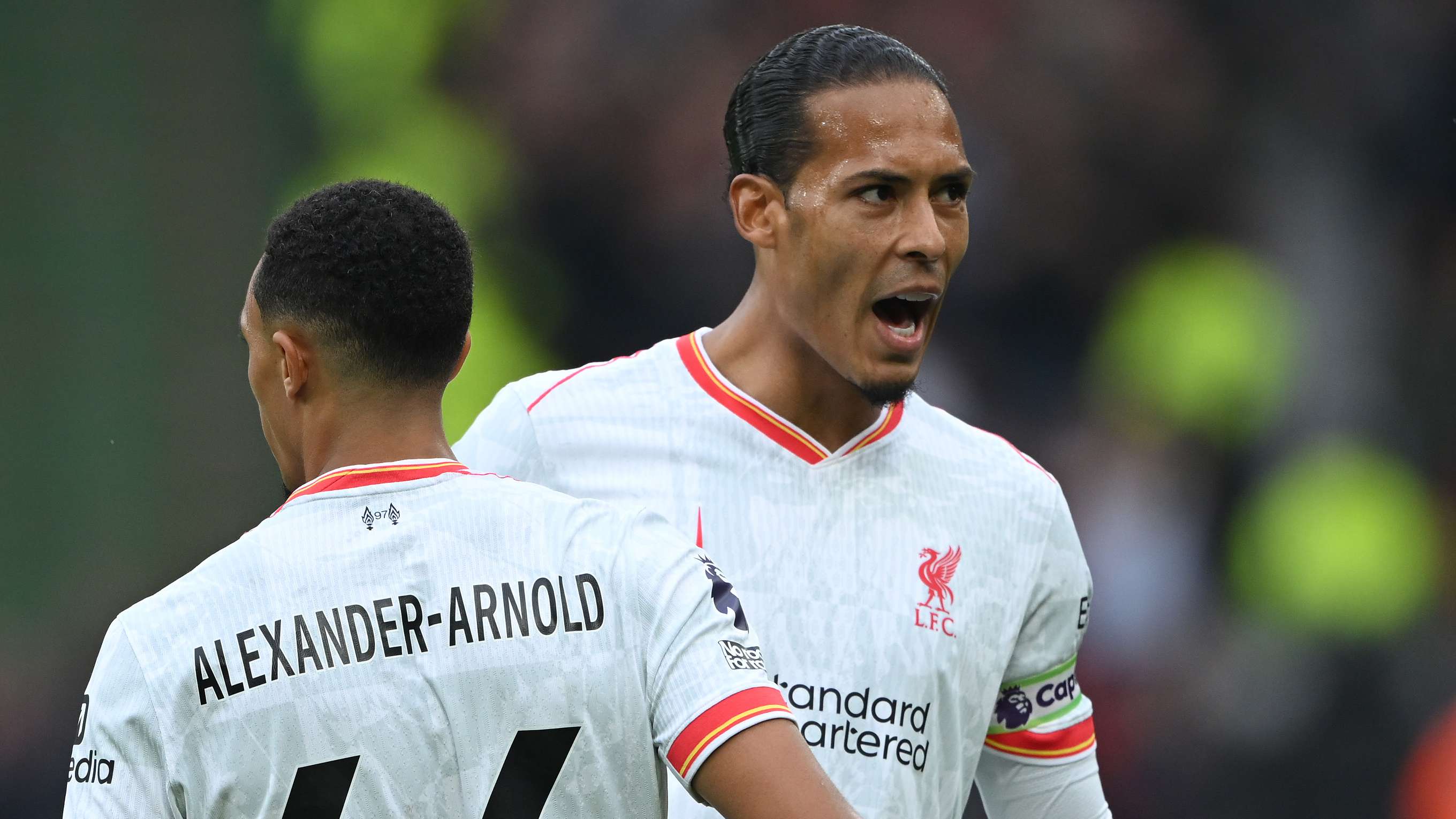 Van Dijk addresses TAA situation after furious clip   Van Dijk addresses TAA situation after furious clip
