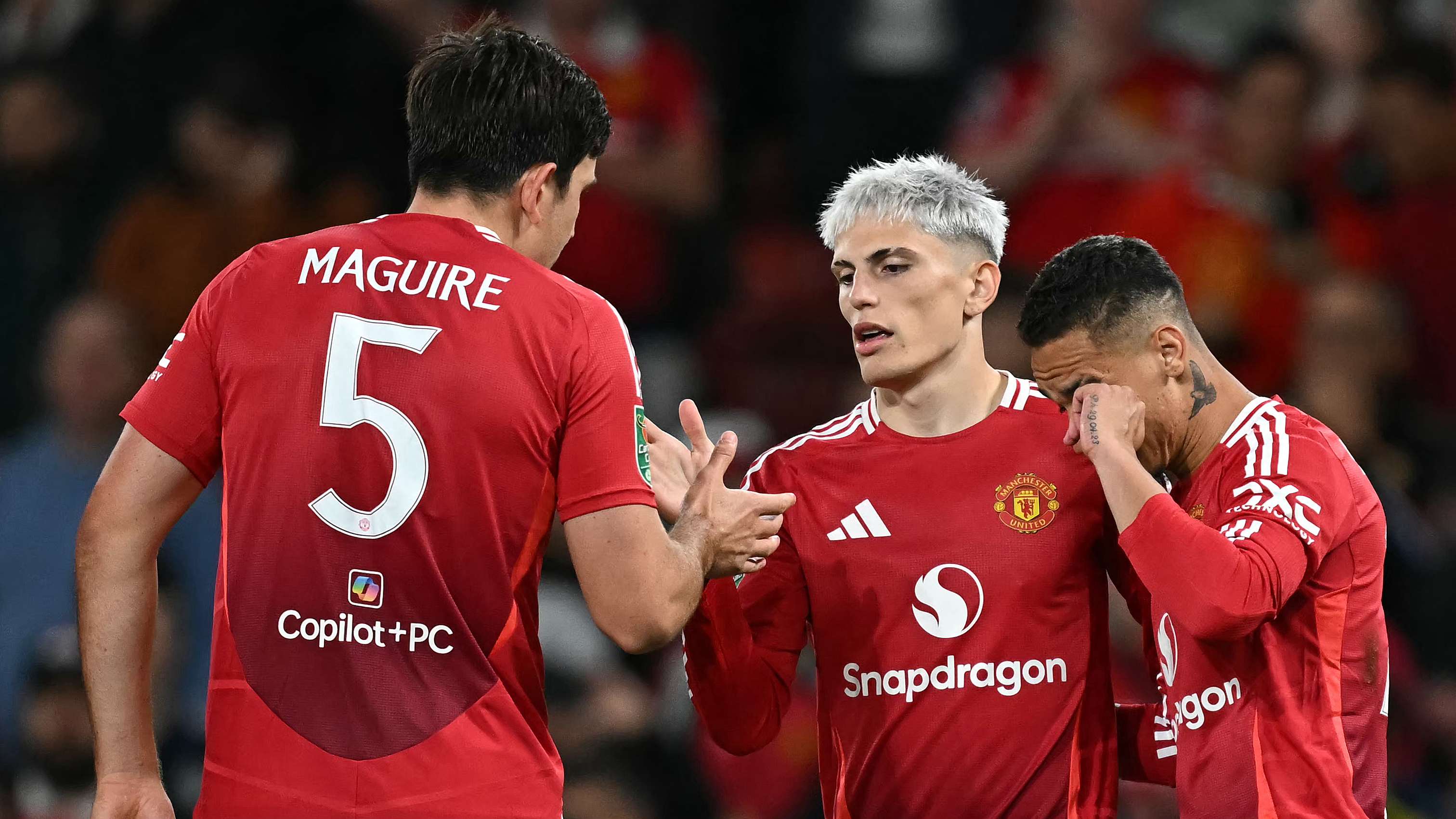 Garnacho 'should be taking advice' from Maguire to save Man Utd career  